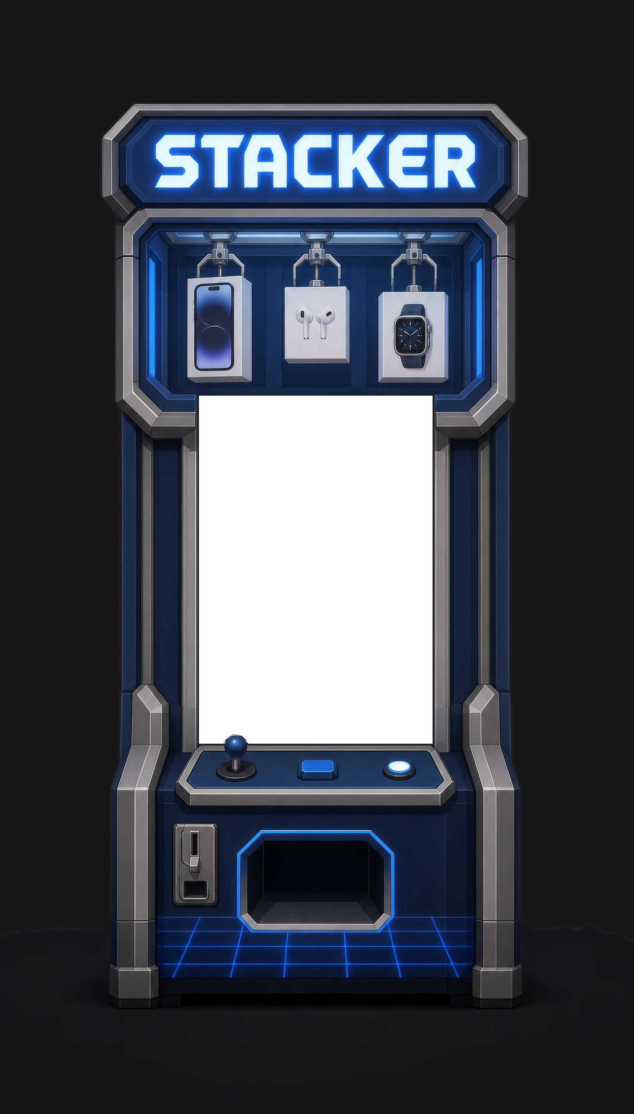 Stacker arcade cabinet